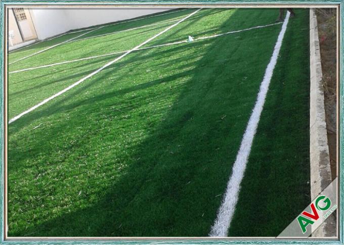 ปลอดสารพิษติดตั้งง่าย Sintetic Soccer หญ้าเทียมสนามกีฬา Turf 0