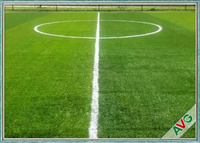 ฟุตบอลมืออาชีพสนามหญ้าเทียม Anti - UV Monofilament PE หญ้าปลอมสำหรับภายนอก 0
