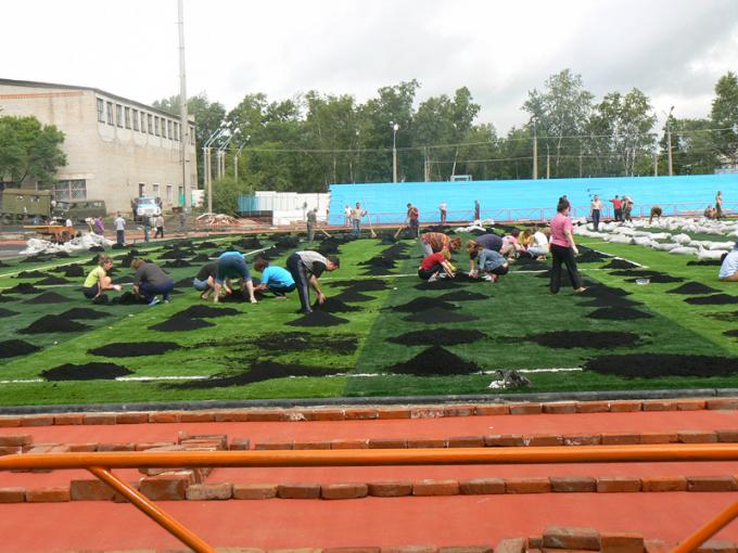 หญ้าเทียมฟุตบอลยุโรปทนต่อการขัดถู / สนามหญ้าสังเคราะห์ฟุตบอล 2