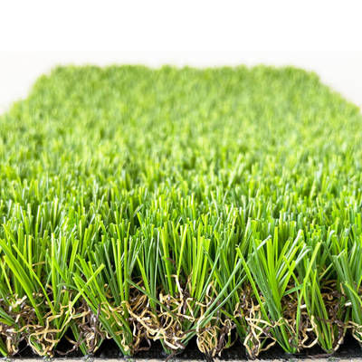 จีน หญ้าเทียมสวนสูง 1.75 '' สำหรับการจัดสวนความยืดหยุ่นที่ดี ผู้ผลิต