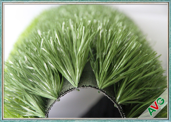 จีน Long Stem Soccer หญ้าสังเคราะห์สีเขียวธรรมชาติสำหรับพื้นกีฬา ผู้ผลิต