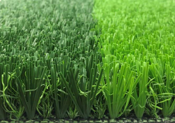 จีน FIFA Grass Soccer Turf สนามหญ้าเทียมสำหรับฟุตบอล 50mm Pile Height ผู้ผลิต