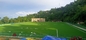 หญ้าเทียมฟุตบอลหญ้าเทียม FIFA Quality Football Grass 50-70mm ผู้ผลิต
