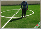 สนามเด็กเล่นฟุตบอลเนื้อนุ่มไม่ซีดจางหญ้าสังเคราะห์เทียมสำหรับวิทยาเขต ผู้ผลิต