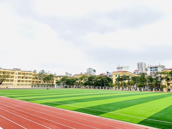 Soccer Cesped ประดิษฐ์ Futbol Grass สนามฟุตบอลสนามหญ้าเทียมสำหรับสนามฟุตบอล 0