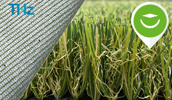 จีน สีเขียวในร่มสนามหญ้าพลาสติกภูมิทัศน์สนามหญ้าเทียมสังเคราะห์พรมหญ้าสำรอง THZ ผู้ผลิต