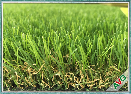 จีน An - UV Soft ภูมิทัศน์พรมหญ้าปลอมสำหรับตกแต่งกลางแจ้ง 8000 Dtex ผู้ผลิต