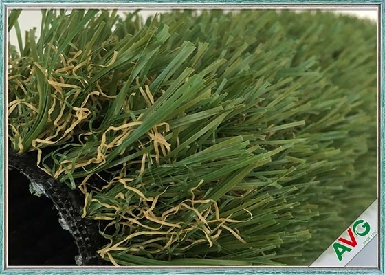 จีน หญ้าเทียมในร่มความหนาแน่นสูงพื้นผิวเต็มสวนหญ้าเทียม ผู้ผลิต
