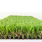 ม้วนหญ้าเทียมหญ้าเทียมแบบคลื่นแบนคู่สำหรับสวนธรรมชาติ ผู้ผลิต