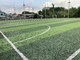 หญ้าปลอมสนามฟุตบอลสูง 40 มม. 5/8 นิ้ว SBR Latex ผู้ผลิต