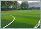 เส้นด้ายตรงแบบเพชรรูปร่างลูกฟุตบอลสนามหญ้าเทียมสนามฟุตบอลหญ้าเทียม ผู้ผลิต