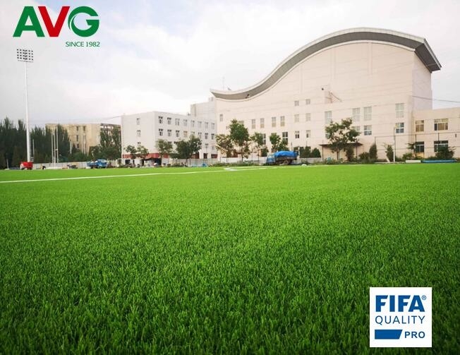 ข่าว บริษัท ล่าสุดเกี่ยวกับ AVG มาพร้อมระบบหญ้าทอเครื่องแรกในจีน  0